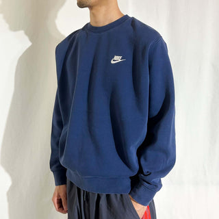 00's NIKE リバースウィーブタイプ ワンポイント スウェット シャツ