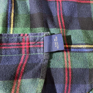 80's RALPH LAUREN チェック L/Sネルシャツ