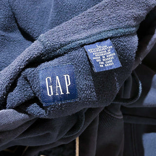 00's GAP リバースウィーブタイプ ロゴ スウェット パーカ