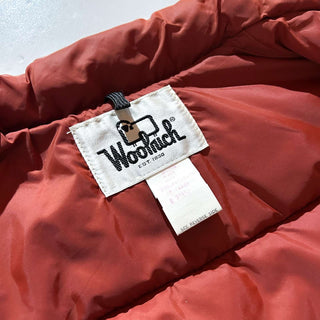 70's WOOLRICH ブリックカラー 中綿 ベスト