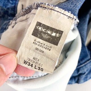 00's DOCKERS 2タック デニム スラックス