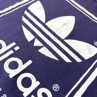 90's～00's adidas "trefoil logo" フェード リンクプリント Tシャツ