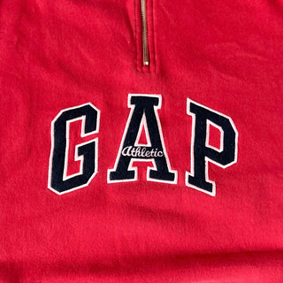 00's "made in USA" GAP athletic ハーフジップ スウェットシャツ