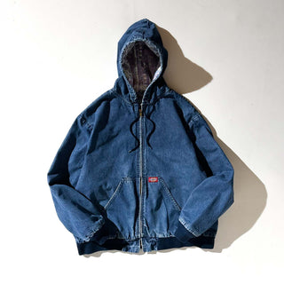 90's Dickies デニム ブルゾン パーカ