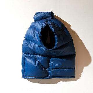 70's THE NORTH FACE 茶タグ リップストップ ダウン ベスト