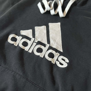 00's adidas "performance logo" スウェット パーカ