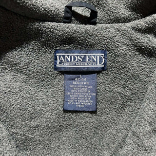 90's Lands' End 裏フリース ナイロン ジャケット