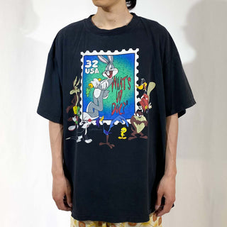 90's "made in USA" LOONEY TUNES キャラクター Tシャツ