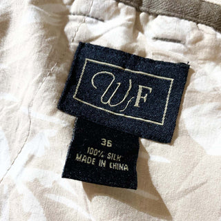 WfF シルク ヘリンボーン ショーツ