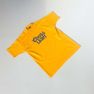 90's "made in USA" Coors Light 企業 Tシャツ