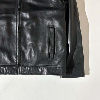 90's～00's WILSONS LEATHER "Genuine Leather " フルジップ レザー ジャケット