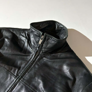 90's～00's WILSONS LEATHER "Genuine Leather " フルジップ レザー ジャケット