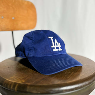 90's MLB "Los Angeles Dodgers" ロゴ 6パネル キャップ