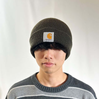 90's～00's "made in Canada" Carhartt ロゴ ニット キャップ