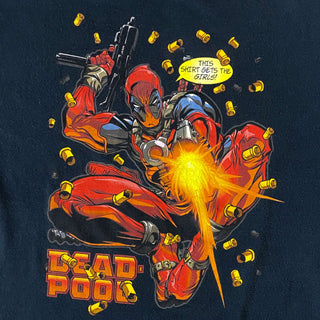 MARVEL ”THIS SHIRT GETS THE GIRLS ! ” Deadpool キャラクター Tシャツ