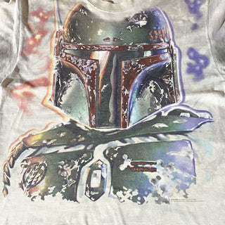 "made in USA" LIQUID BLUE StarWars Boba Fett TIE DYE OVP ムービー Tシャツ