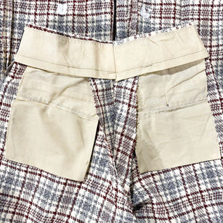 70's～80's "made in USA" HAGGAR 総柄 フレア スラックス