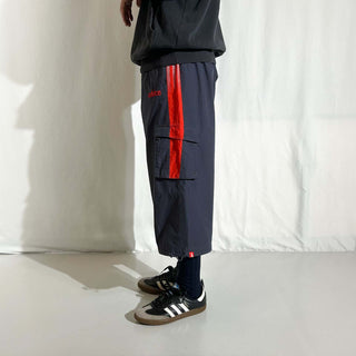 00's adidas グラデーション カーゴタイプ クロップド パンツ