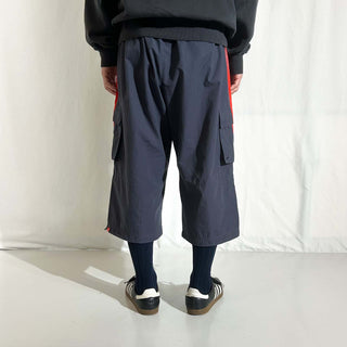 00's adidas グラデーション カーゴタイプ クロップド パンツ