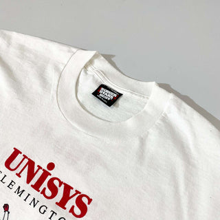 90's "made in USA" SCREEN STARS ''FAMILY PiCNiC'' UNISYS FLEMINGTON 企業 Tシャツ