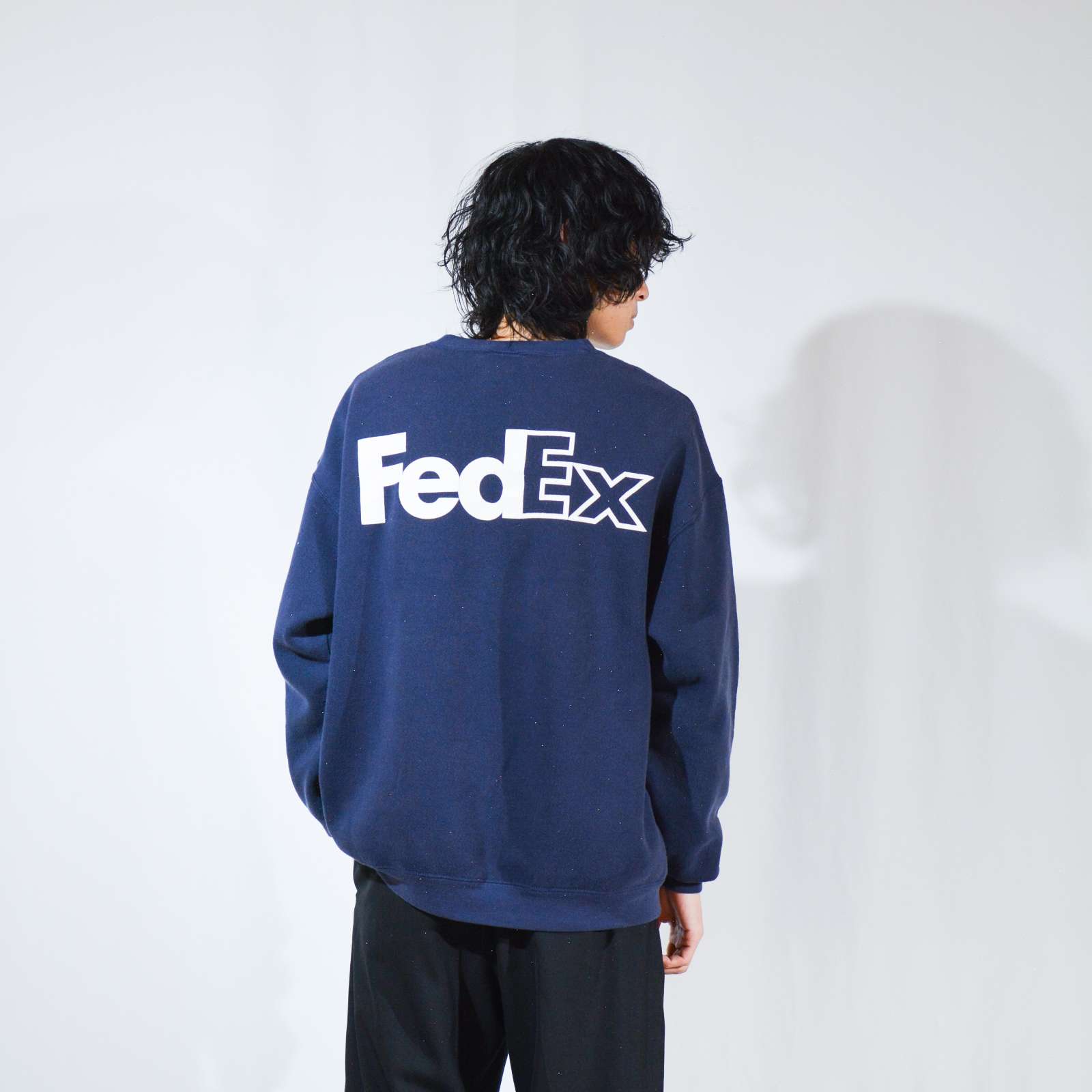 古着–90's Lee FedEX ネイビー スウェット – 【古着通販】 Gleeful Web