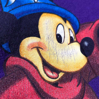 90's MICKEY.INC DISNEY "fantasia" ミッキー キャラクター スウェット シャツ