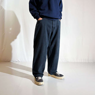 90's "made in USA" Levi's SILVERTAB "baggy" スケーター ブラック デニム パンツ