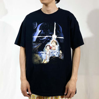 FRUIT OF THE LOOM ”Family Guy×STAR WARS” ブルー・ハーベスト パロディ Tシャツ