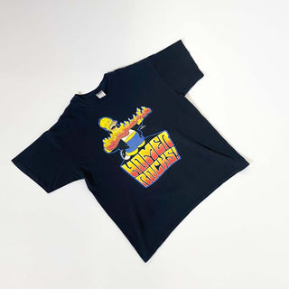 GILDAN ”The Simpsons×Jimi Hendrix” パロディ Tシャツ