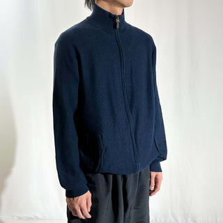 00's RALPH LAUREN "Extra Fine Merino" ポケット付 ドライバーズ ニット セーター