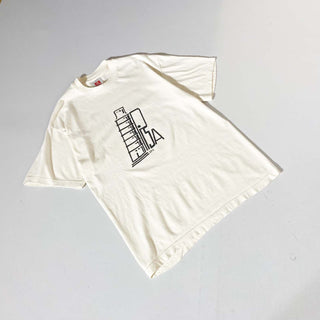 Hanes "ピサの斜塔" アート Tシャツ