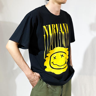 nirvana smile バンド Tシャツ