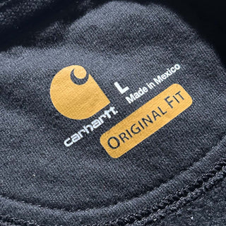 00's Carhartt ブラック 無地 スウェット シャツ