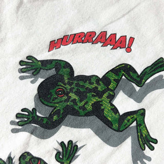 00's YAZBEK "HURRAAA!" カエル Tシャツ