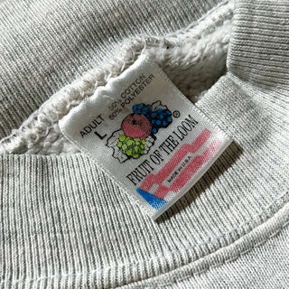 90's "made in USA" FRUIT OF THE LOOM  "bootleg" ラルフローレン ロゴ スウェット シャツ