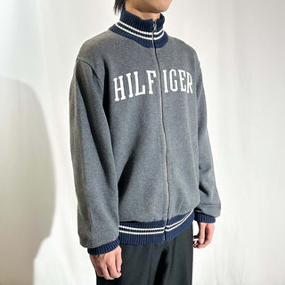 00's Tommy Hilfiger フルジップ ニット セーター