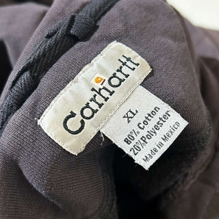 00's Carhartt フェード ワンポイント スウェット パーカ