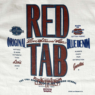 00's "made in USA" LEVI'S "REDTAB" 両面プリント Tシャツ