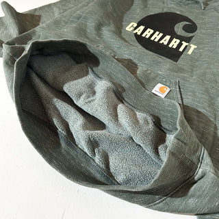 00's Carhartt "Loose Fit" ロゴ スウェット パーカ