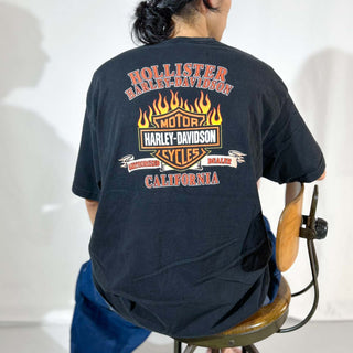 00's "made in USA" Harley-Davidson 両面プリント Tシャツ