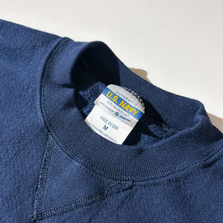 00's "made in USA" SOFEE "NAVY" 両面 リフレクター スウェット シャツ