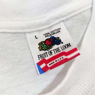 80's "made in USA" FRUIT OF THE LOOM コミカル アニマル アート Tシャツ