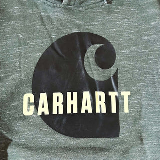 00's Carhartt "Loose Fit" ロゴ スウェット パーカ