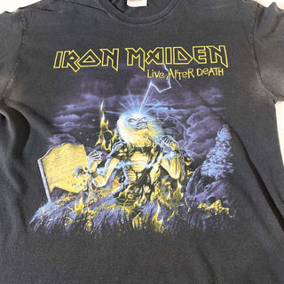 IRON MAIDEN ”LIVE AFTER DEATH” バンド Tシャツ