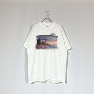 TULTEX "Luke Buck" 風景 アート Tシャツ