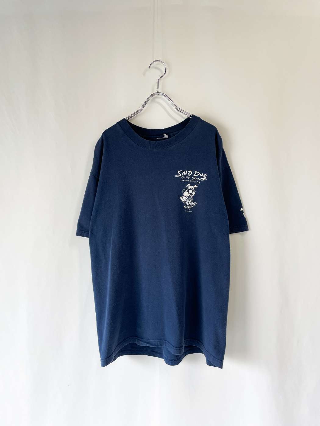 古着–90's SALTY DOG SARF SHOP バックプリント Tシャツ – 【古着通販