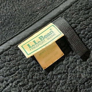 00's "made in USA" L.L.Bean ブラック フリース ジャケット