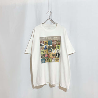 Hanes "RINGLING MUSEUMS" アート Tシャツ