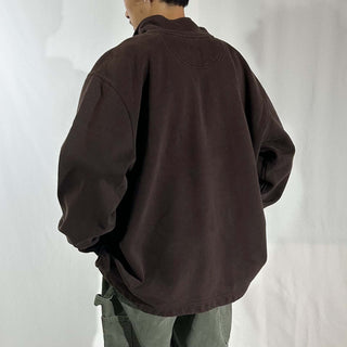 90's～00's Carhartt ハーフジップ スウェット シャツ