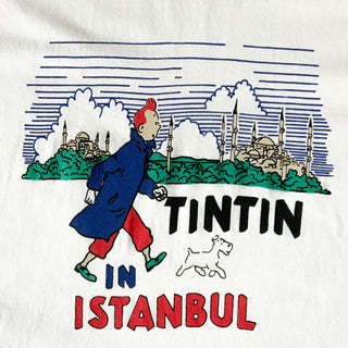 TURKHAN TEKSTIL "TINTIN IN ISTANBUL" タンタンの冒険 Tシャツ